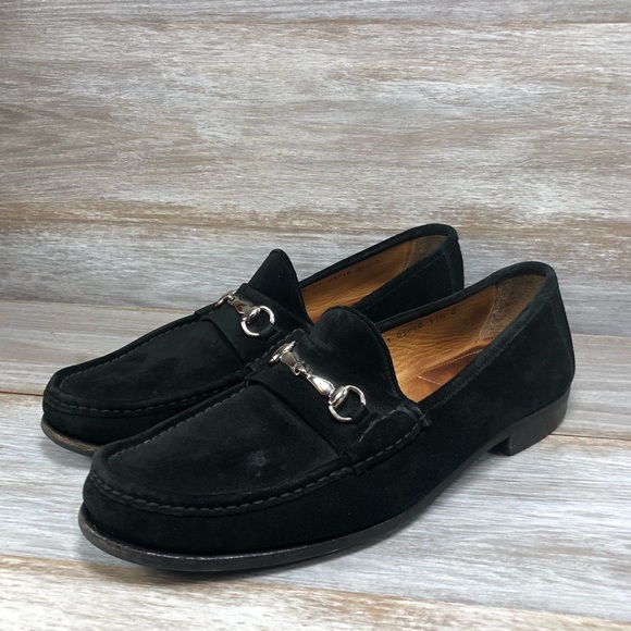 Suede Horse Bit Buckle Loafers | Poshmark